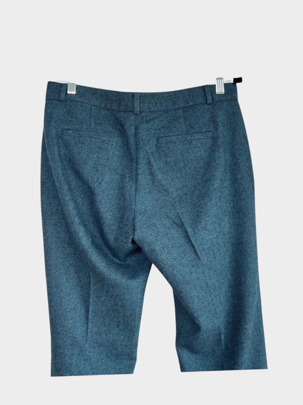 Banana Republic Womens Ryan
Wool Blend Tweed Dress Pants Teal Size 6 - Picture 4 of 8